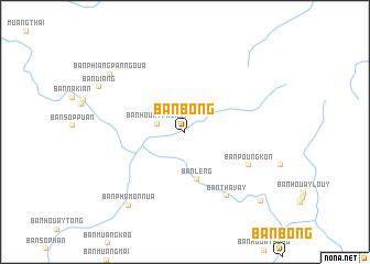 map of Ban Bông