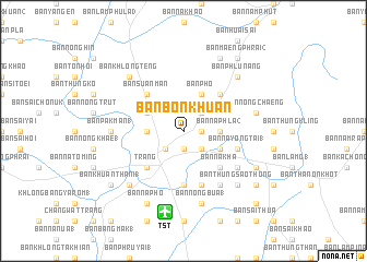 map of Ban Bon Khuan