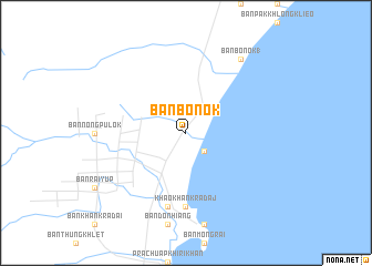 map of Ban Bo Nok