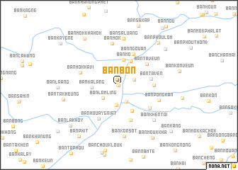 map of Ban Bon
