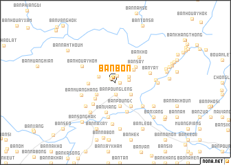 map of Ban Bon