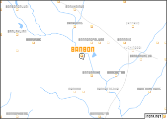 map of Ban Bon