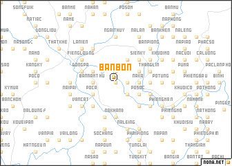 map of Bản Bon