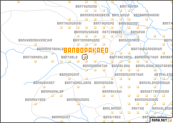 map of Ban Bo Pa Kaeo