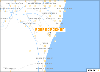 map of Ban Bo Prakhon