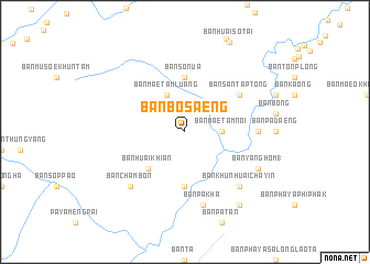 map of Ban Bo Saeng