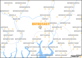 map of Ban Bo Saen