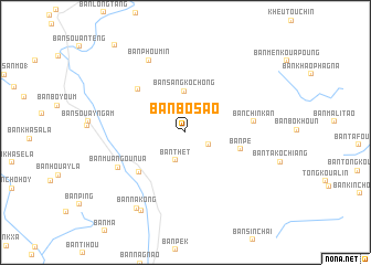 map of Ban Bosao