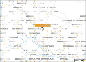 map of Ban Bo Sok