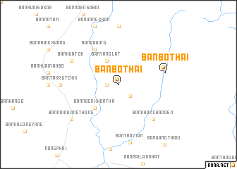 map of Ban Bo Thai