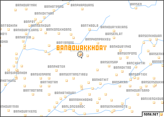 map of Ban Bouakkhoay