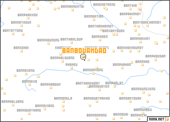 map of Ban Bouamdao