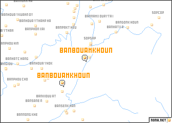 map of Ban Bouamkhoun