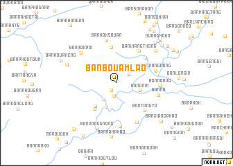 map of Ban Bouamlao