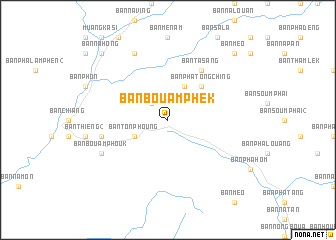 map of Ban Bouamphèk