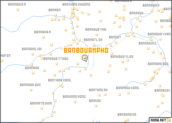 map of Ban Bouamphô