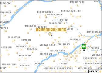 map of Ban Bouamxiang