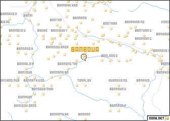 map of Ban Boua