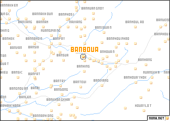 map of Ban Boua