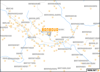 map of Ban Boua