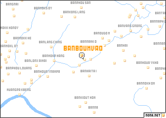 map of Ban Boumvao