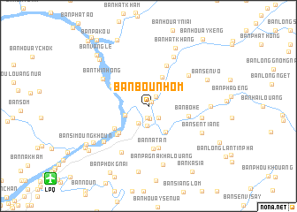 map of Ban Bounhom