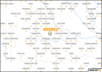 map of Bản Bou