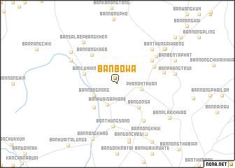 map of Ban Bo Wa