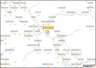 map of Bản Bô