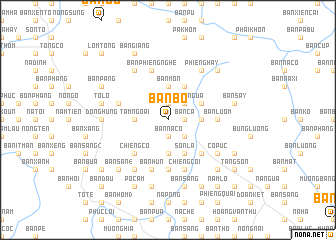 map of Bản Bó