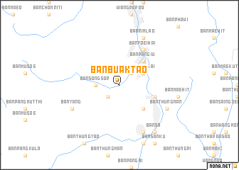 map of Ban Buak Tao