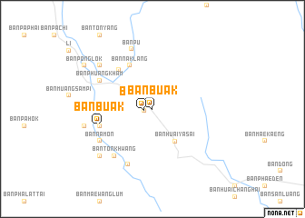 map of Ban Buak