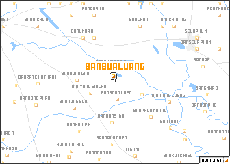 map of Ban Bua Luang