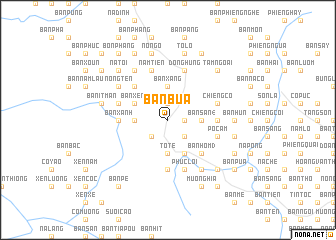 map of Bản Búa