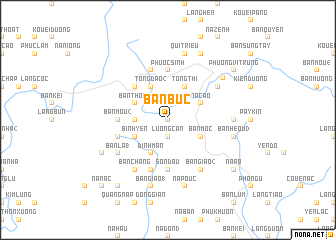 map of Bản Búc