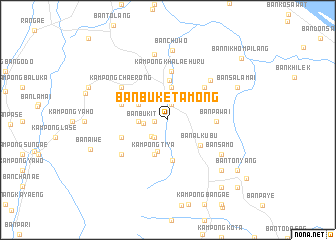 map of Ban Bu Ke Ta Mong