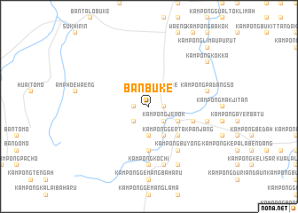 map of Ban Buke