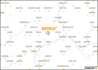 map of Bản Bum