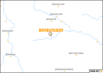 map of Ban Bung Bon