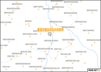 map of Ban Bung Kham