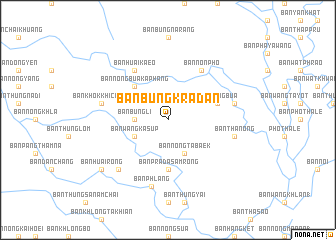 map of Ban Bung Kradan