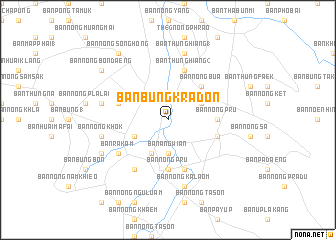 map of Ban Bung Kradon