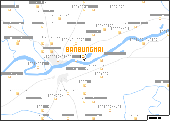 map of Ban Bung Mai