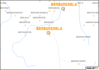 map of Ban Bung Malu