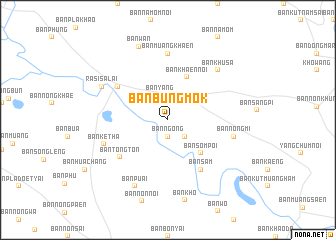 map of Ban Bung Mok