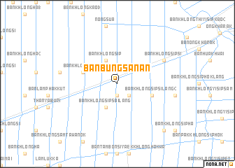 map of Ban Bung Sanan