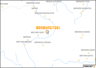 map of Ban Bung Toei