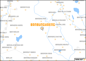 map of Ban Bung Waeng