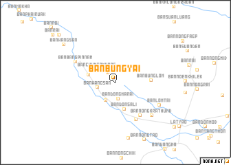 map of Ban Bung Yai