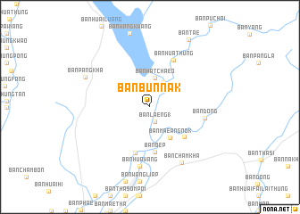 map of Ban Bun Nak